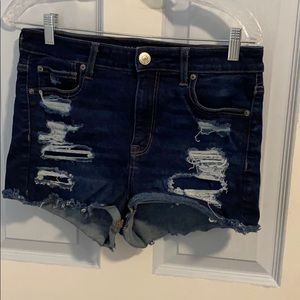 American Eagle ripped jean shorts!!
